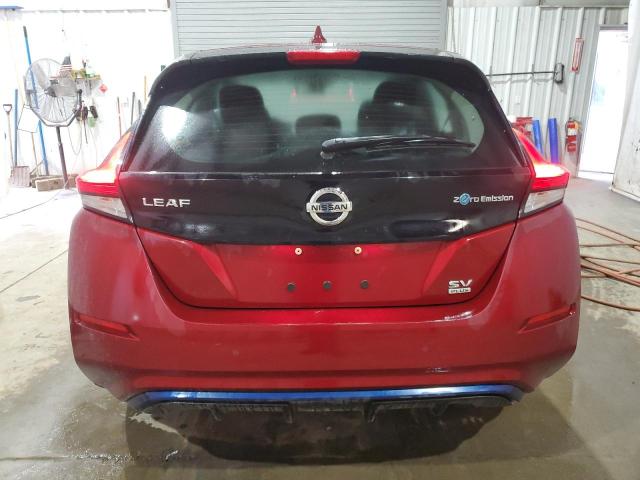 1N4BZ1CP6LC309817 - 2020 NISSAN LEAF SV PLUS RED photo 6