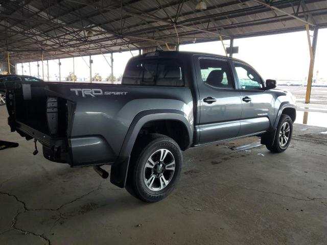 3TMAZ5CN3JM075966 - 2018 TOYOTA TACOMA DOUBLE CAB Gri fotoğraf 3