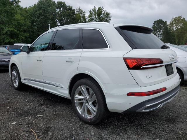 WA1LXAF75MD013080 - 2021 AUDI Q7 PREMIUM PLUS WHITE photo 2