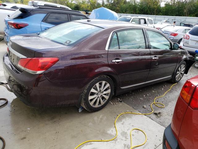 4T1BK3DB2BU432564 - 2011 TOYOTA AVALON BASE 栗色 照片 3
