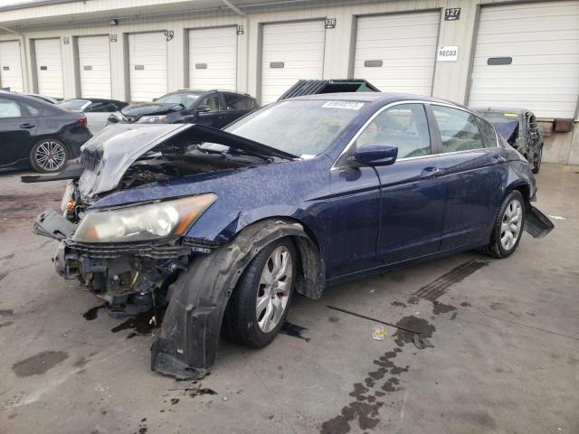 1HGCP2F8XAA082480 - 2010 HONDA ACCORD EXL BLUE photo 1