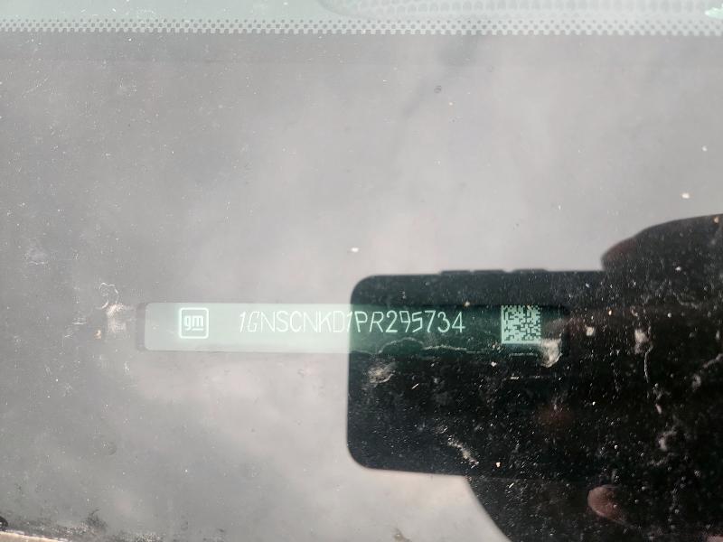 1GNSCNKD1PR295734 - 2023 CHEVROLET TAHOE C1500 LT თეთრი ფოტო 13