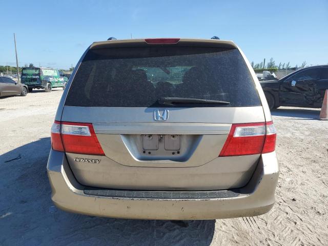 5FNRL38446B105707 - 2006 HONDA ODYSSEY EX TAN photo 6