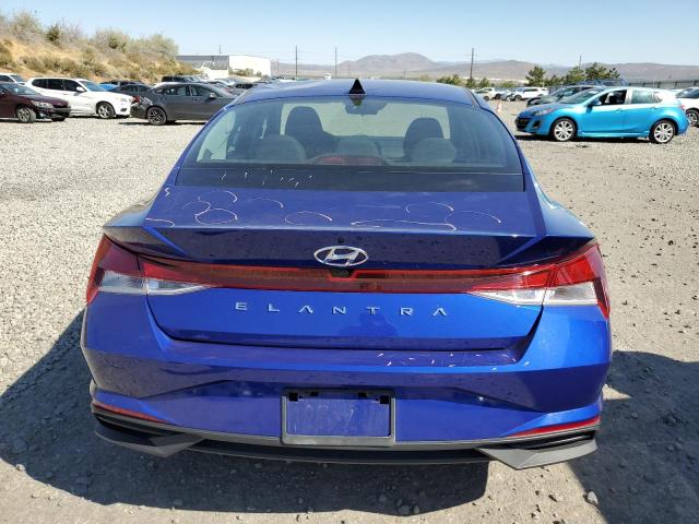 KMHLM4AG0NU361356 - 2022 HYUNDAI ELANTRA SEL BLUE photo 6