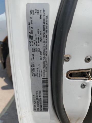 3C6UR5HJ5MG677278 - 2021 RAM 2500 TRADESMAN WHITE photo 12