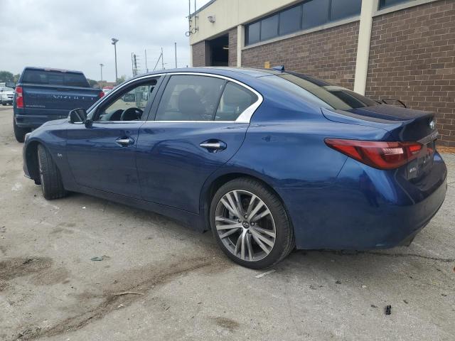 JN1EV7AR3JM440062 - 2018 INFINITI Q50 LUXE BLUE photo 2