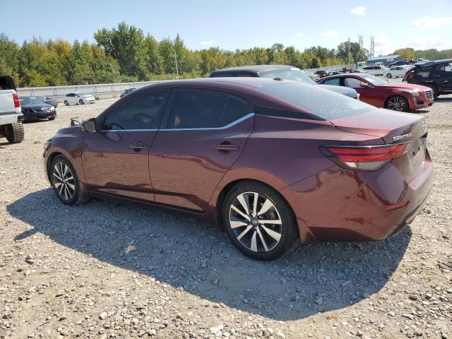 3N1AB8CV1LY276608 - 2020 NISSAN SENTRA SV MAROON photo 2