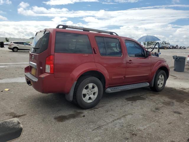 5N1AR18UX6C630117 - 2006 NISSAN PATHFINDER LE MAROON photo 3