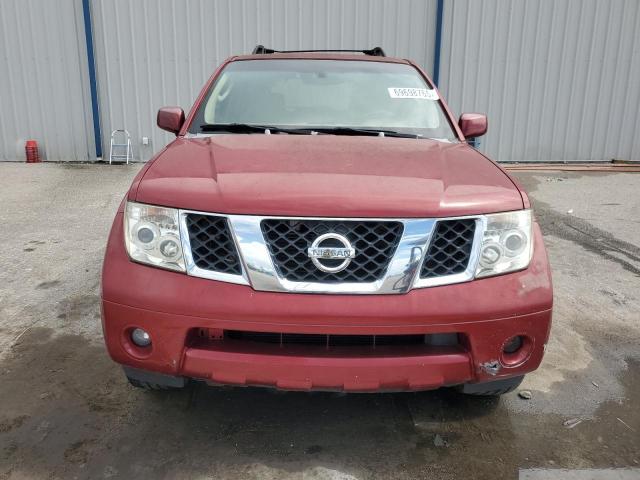 5N1AR18UX6C630117 - 2006 NISSAN PATHFINDER LE MAROON photo 5