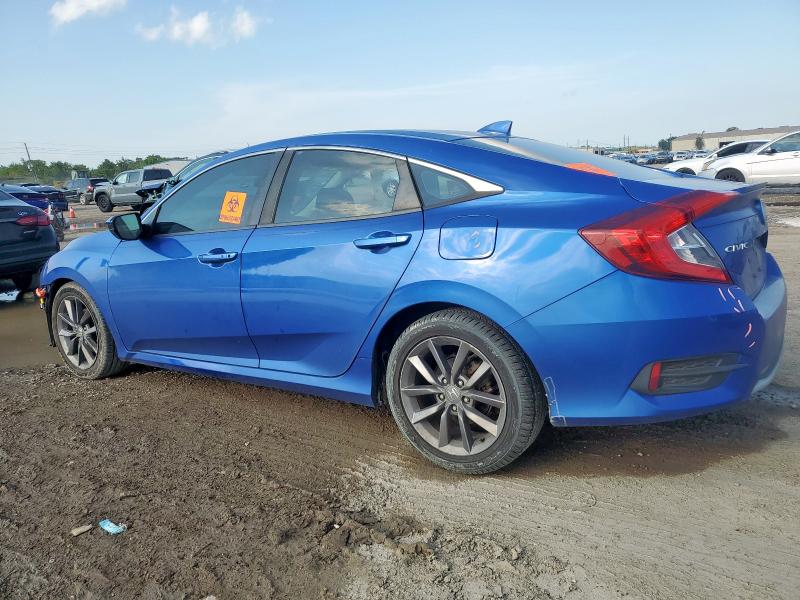 19XFC1F32LE021615 - 2020 HONDA CIVIC EX BLUE photo 2