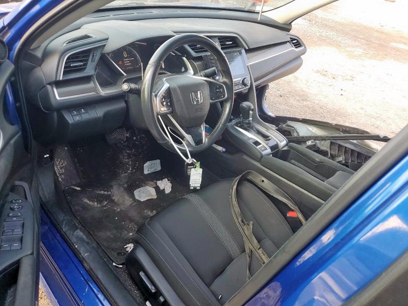 19XFC1F32LE021615 - 2020 HONDA CIVIC EX BLUE photo 8