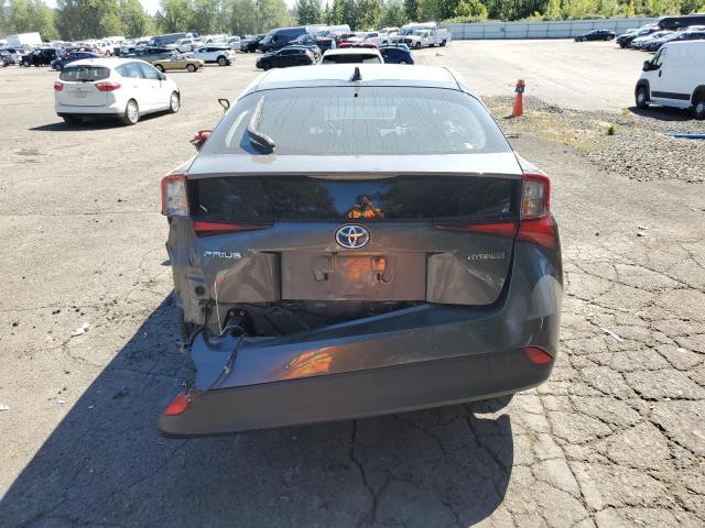 JTDKAMFU2N3159132 - 2022 TOYOTA PRIUS NIGHT SHADE Серый фото 6