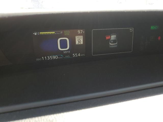 JTDKAMFU2N3159132 - 2022 TOYOTA PRIUS NIGHT SHADE Серый фото 9