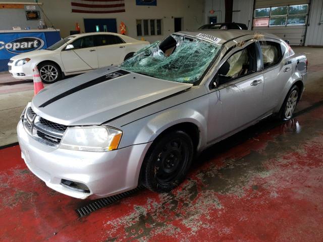 1B3BD4FB6BN578379 - 2011 DODGE AVENGER EXPRESS SILVER photo 1