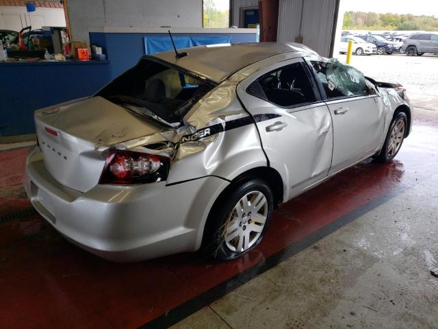 1B3BD4FB6BN578379 - 2011 DODGE AVENGER EXPRESS 银色 照片 3