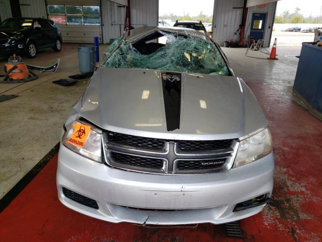 1B3BD4FB6BN578379 - 2011 DODGE AVENGER EXPRESS SILVER photo 5