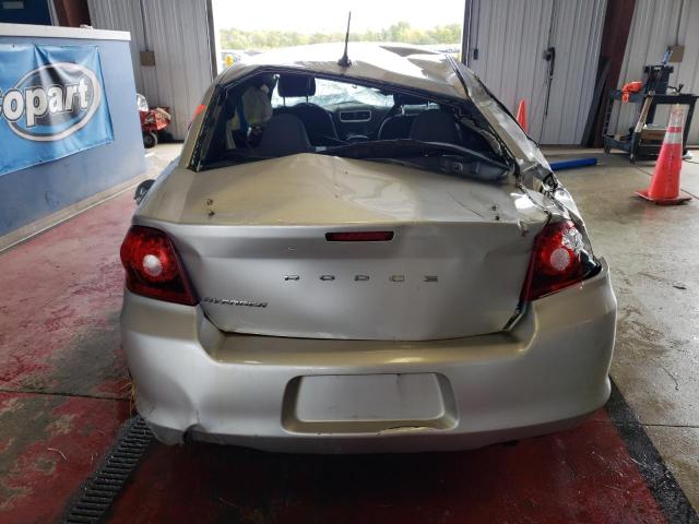 1B3BD4FB6BN578379 - 2011 DODGE AVENGER EXPRESS SILVER photo 6