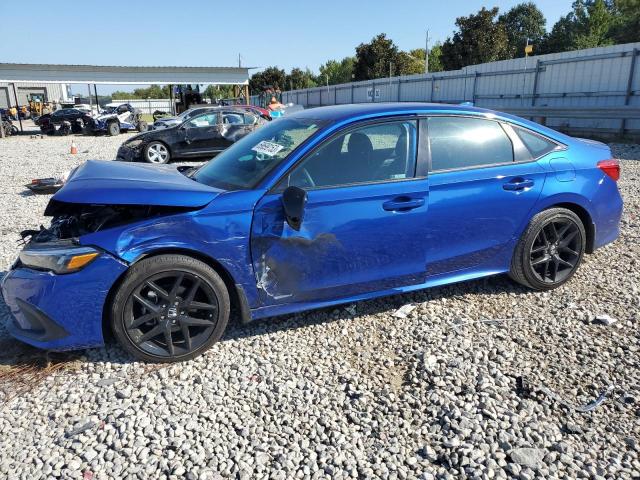 2HGFE2F58NH595873 - 2022 HONDA CIVIC SPORT 蓝色 照片 1