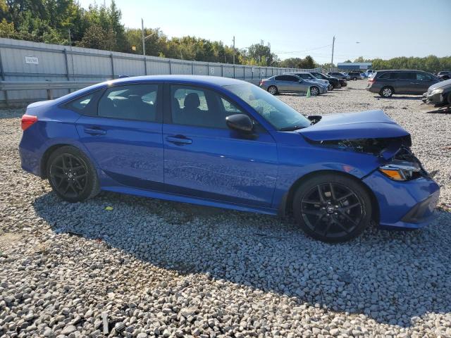 2HGFE2F58NH595873 - 2022 HONDA CIVIC SPORT 蓝色 照片 4