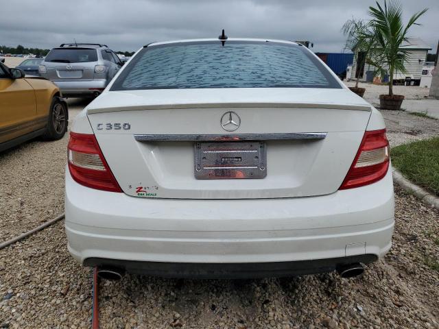 WDDGF56XX9R061238 - 2009 MERCEDES-BENZ C 350 WHITE photo 6