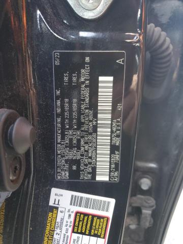 5TDKDRBH7PS038580 - 2023 TOYOTA HIGHLANDER L BLACK photo 12