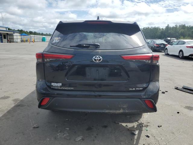 5TDKDRBH7PS038580 - 2023 TOYOTA HIGHLANDER L BLACK photo 6