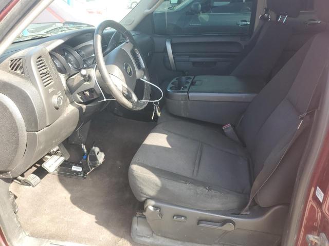 3GCPCSE02DG114951 - 2013 CHEVROLET SILVERADO C1500 LT 勃艮第红 照片 7