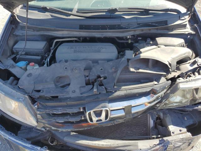 5FNRL5H62FB112443 - 2015 HONDA ODYSSEY EXL BLUE photo 12