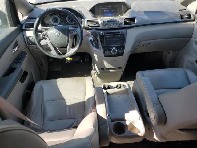 5FNRL5H62FB112443 - 2015 HONDA ODYSSEY EXL BLUE photo 8