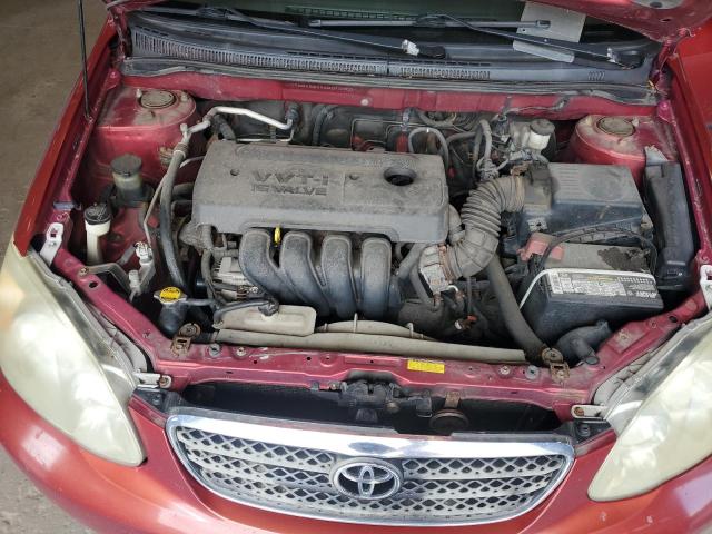 JTDBR32E460073700 - 2006 TOYOTA COROLLA CE 红色 照片 11