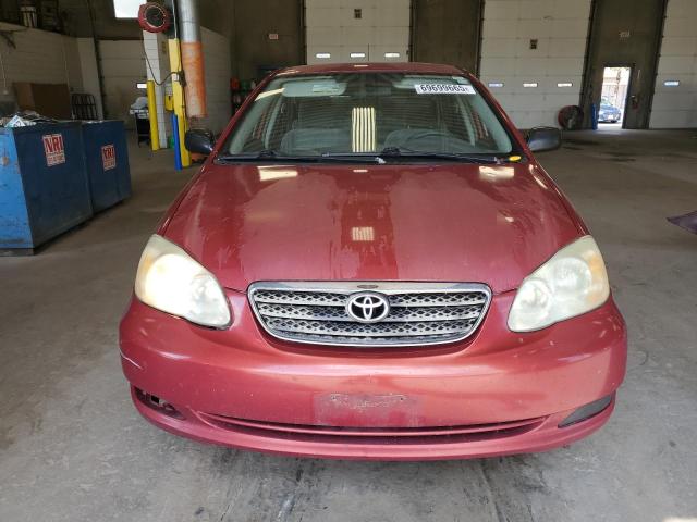 JTDBR32E460073700 - 2006 TOYOTA COROLLA CE 红色 照片 5