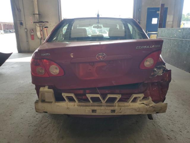 JTDBR32E460073700 - 2006 TOYOTA COROLLA CE 红色 照片 6