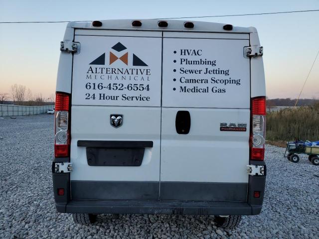 3C6TRVAG7HE509699 - 2017 RAM PROMASTER 1500 STANDARD WHITE photo 6