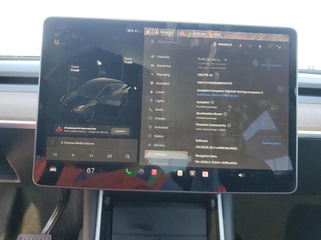 5YJYGDEE8MF097711 - 2021 TESLA MODEL Y Qara foto 9