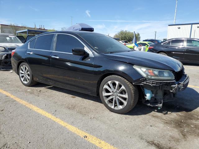 1HGCR2F5XFA143835 - 2015 HONDA ACCORD SPORT BLACK photo 4