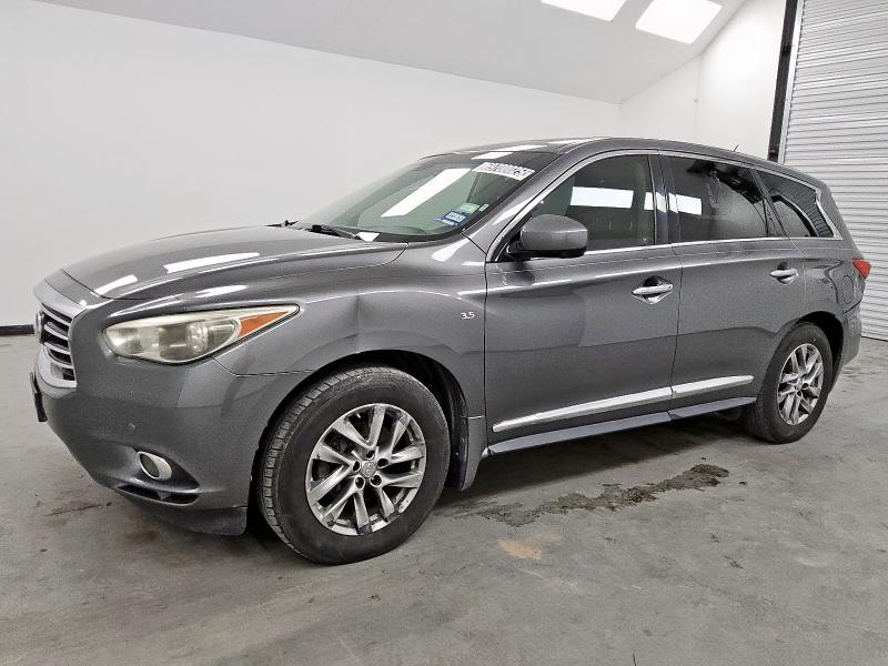 5N1AL0MN0FC502754 - 2015 INFINITI QX60 GRAY photo 1