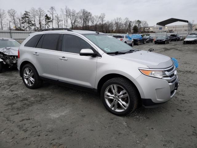 2FMDK4KC4DBC50478 - 2013 FORD EDGE LIMITED SILVER photo 4