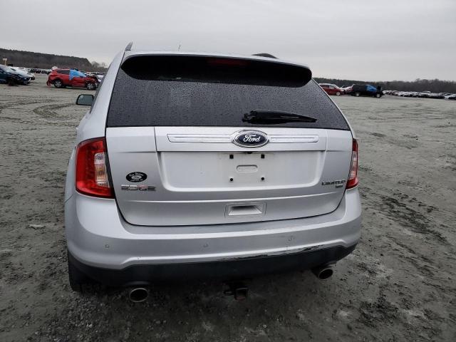 2FMDK4KC4DBC50478 - 2013 FORD EDGE LIMITED SILVER photo 6