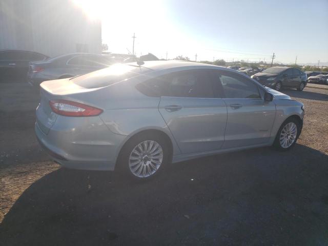 3FA6P0LU5DR148919 - 2013 FORD FUSION SE HYBRID BLUE photo 3