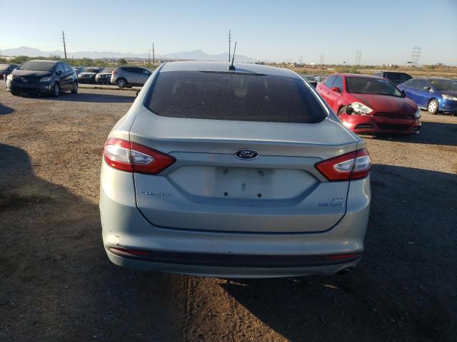 3FA6P0LU5DR148919 - 2013 FORD FUSION SE HYBRID BLUE photo 6