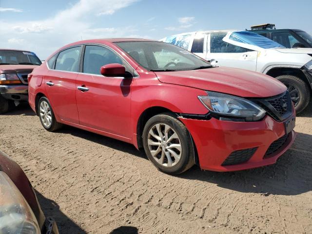 3N1AB7AP8JY295829 - 2018 NISSAN SENTRA S Qırmızı foto 4