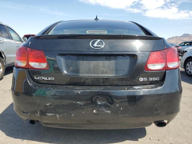 JTHBE96S580042908 - 2008 LEXUS GS 350 BLACK photo 6