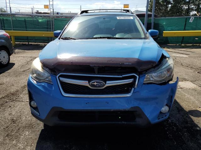 JF2GPABC2H9205545 - 2017 SUBARU CROSSTREK PREMIUM BLUE photo 5