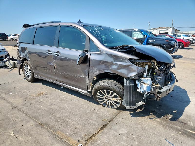5TDYZ3DC1LS081946 - 2020 TOYOTA SIENNA XLE Boz foto 4