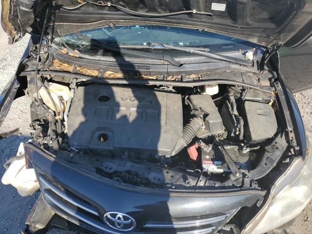 5YFBU4EE1DP100712 - 2013 TOYOTA COROLLA BASE BLACK photo 11