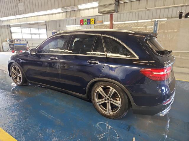 WDC0G4KB7HF214729 - 2017 MERCEDES-BENZ GLC 300 4MATIC BLUE photo 2