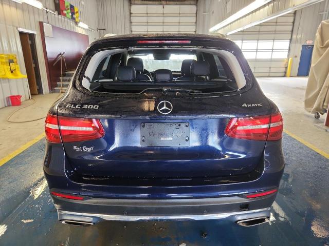 WDC0G4KB7HF214729 - 2017 MERCEDES-BENZ GLC 300 4MATIC BLUE photo 6