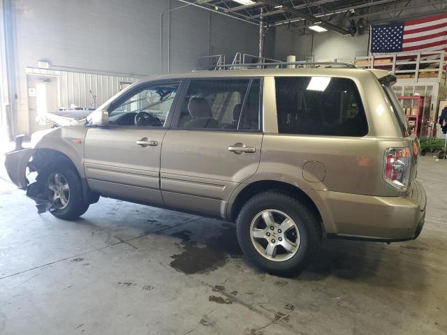 5FNYF18528B006208 - 2008 HONDA PILOT EXL TAN photo 2