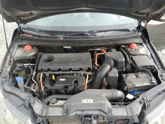 KNAFU4A28A5255812 - 2010 KIA FORTE EX GRAY photo 11