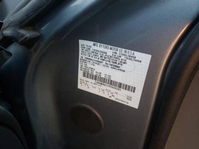 1LNHM86S14Y643281 - 2004 LINCOLN LS Boz foto 12